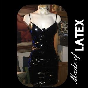 COPY - 🍾Black LATEX PARTY DRESS🥂